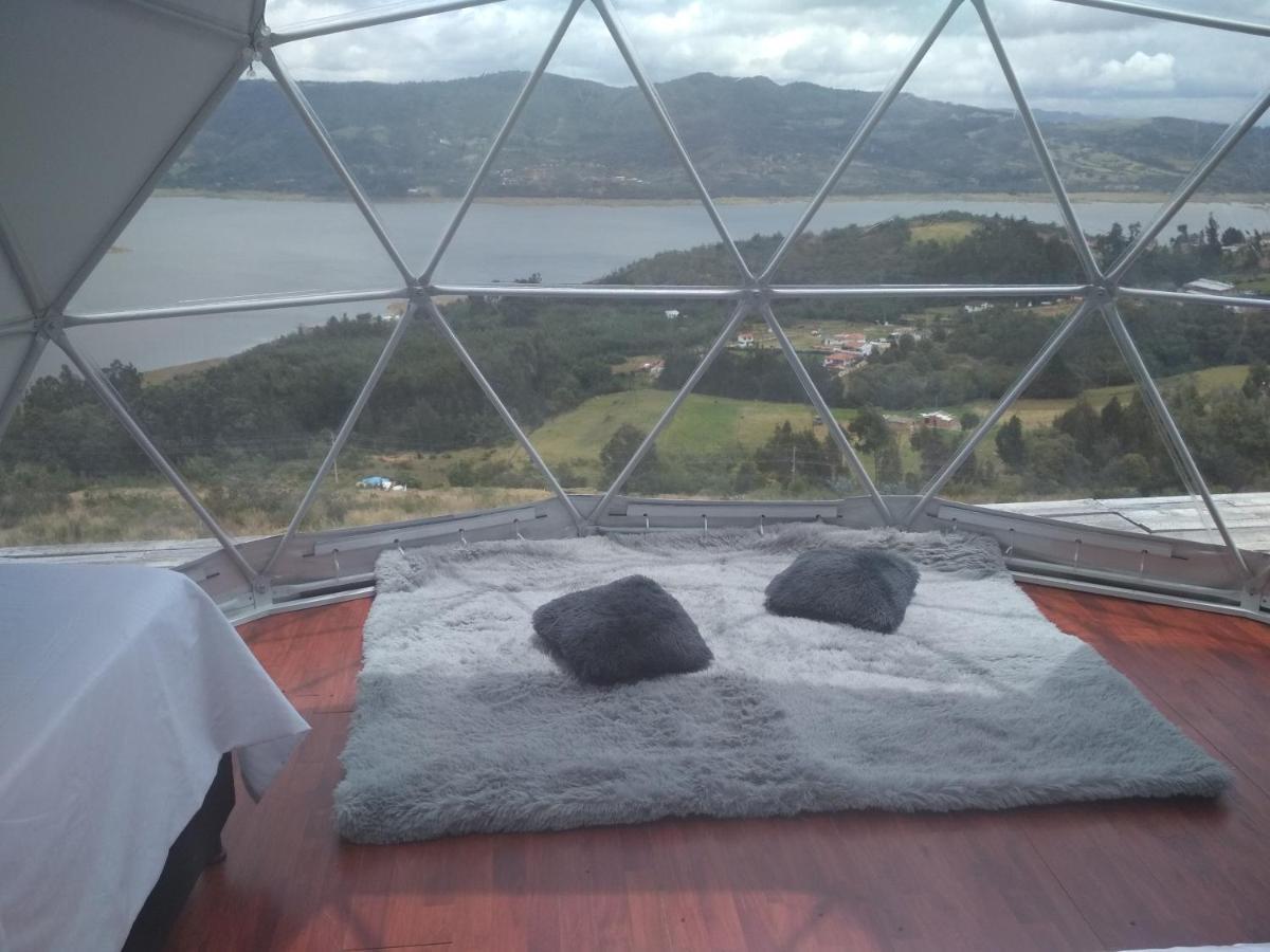הוילה גוואטביטה Glamping Wayra מראה חיצוני תמונה