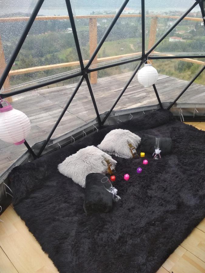 הוילה גוואטביטה Glamping Wayra מראה חיצוני תמונה