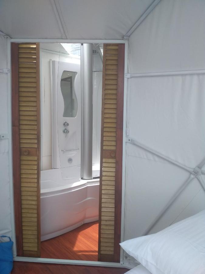 הוילה גוואטביטה Glamping Wayra מראה חיצוני תמונה