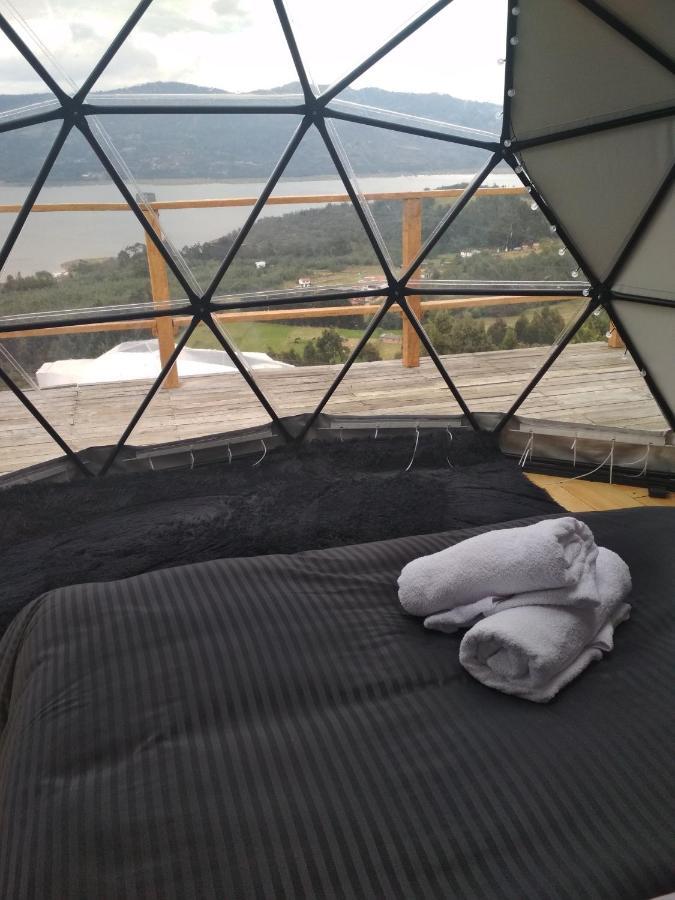 הוילה גוואטביטה Glamping Wayra מראה חיצוני תמונה