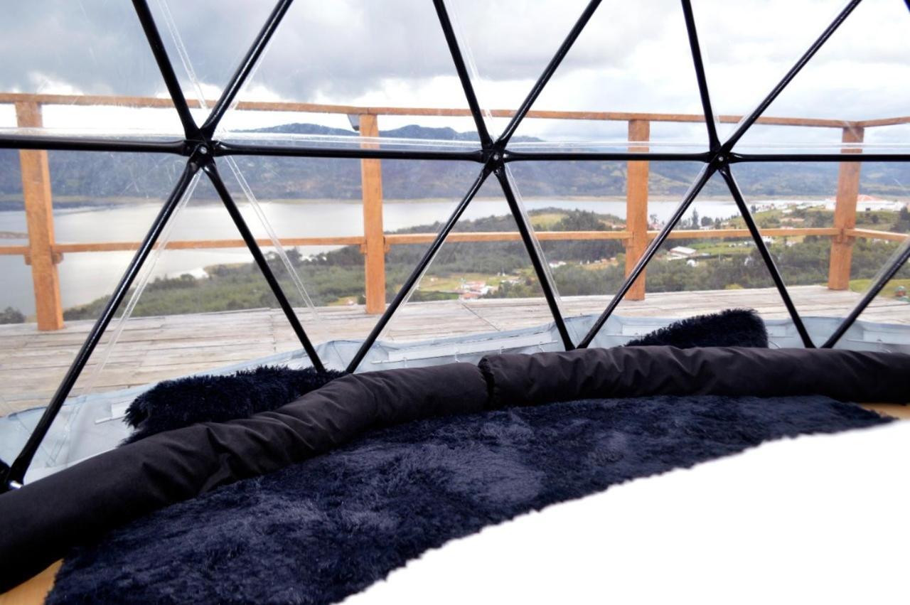הוילה גוואטביטה Glamping Wayra מראה חיצוני תמונה