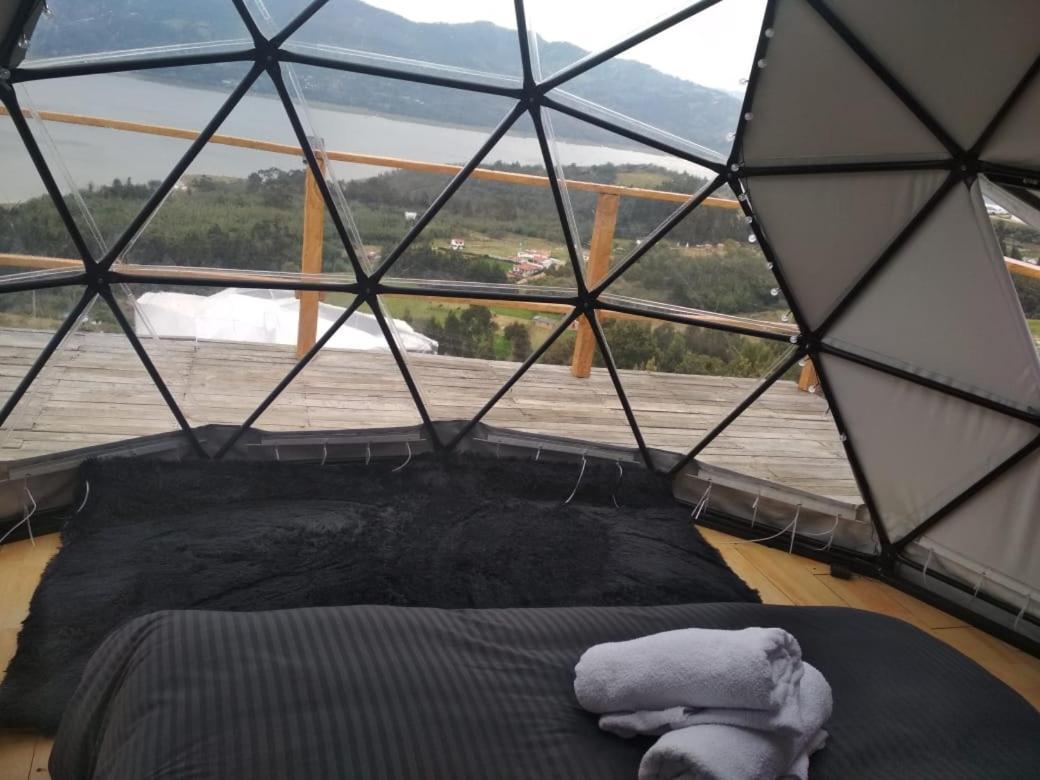 הוילה גוואטביטה Glamping Wayra מראה חיצוני תמונה