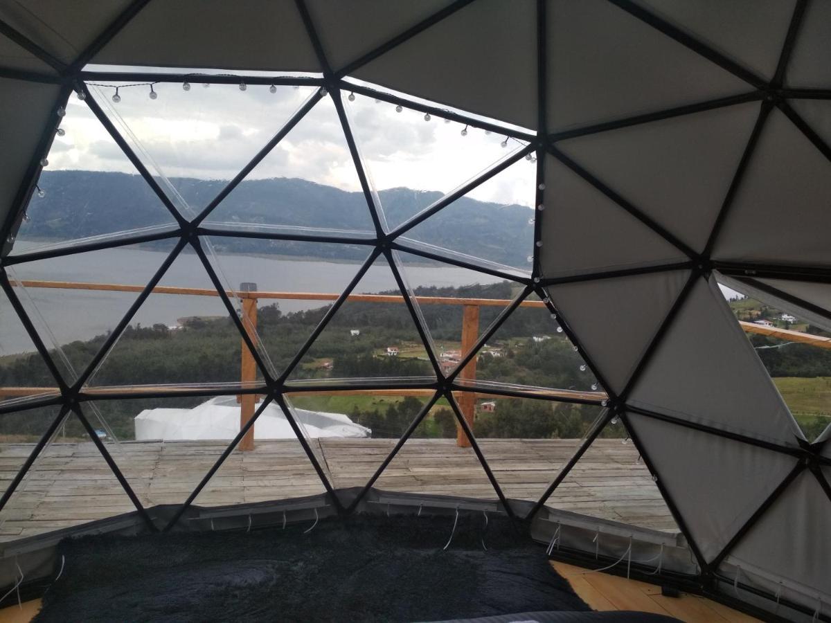 הוילה גוואטביטה Glamping Wayra מראה חיצוני תמונה