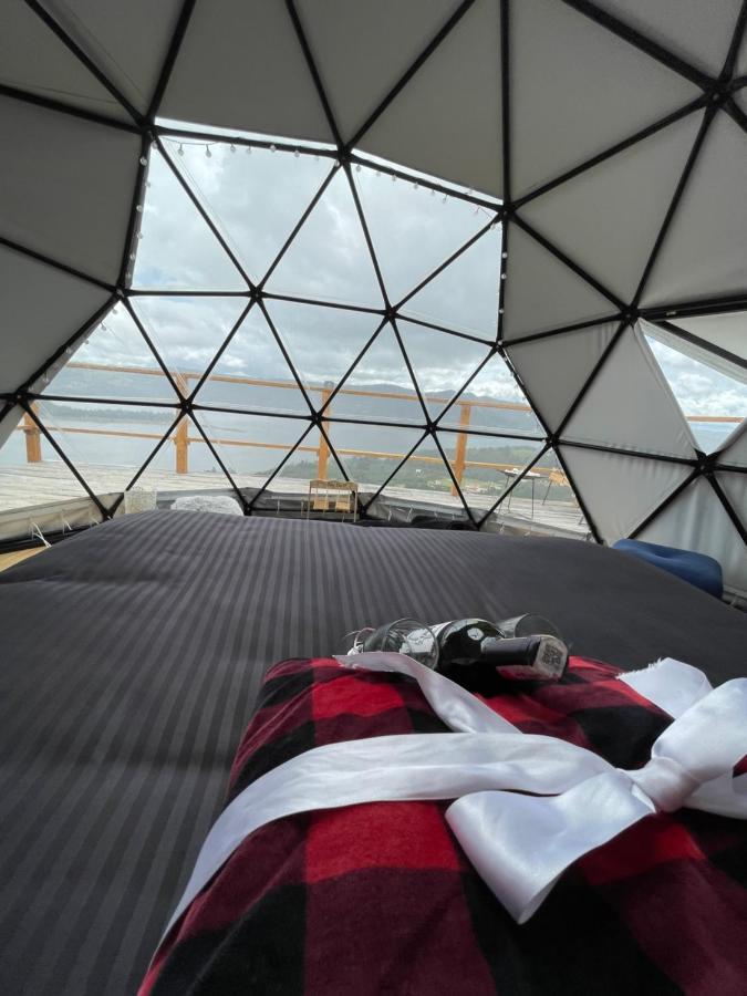 הוילה גוואטביטה Glamping Wayra מראה חיצוני תמונה