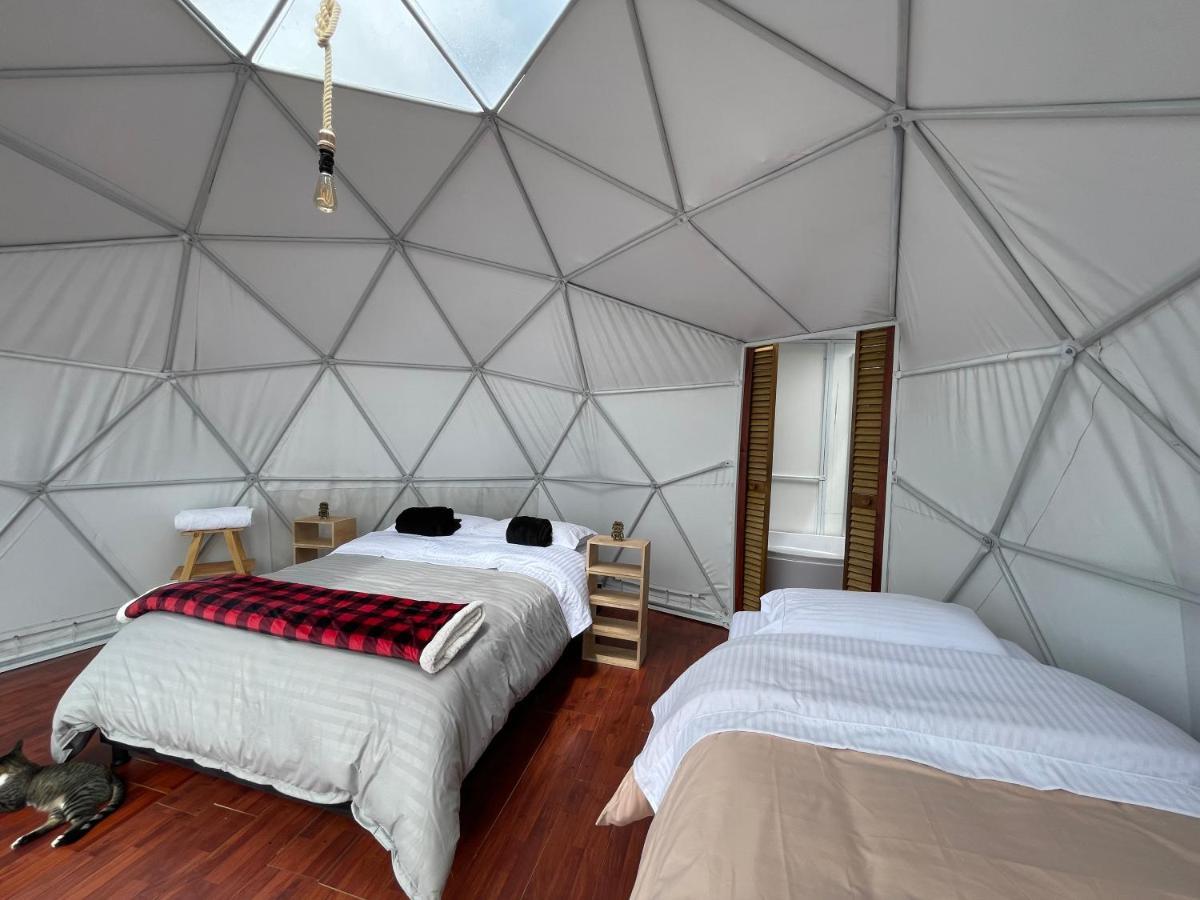 הוילה גוואטביטה Glamping Wayra מראה חיצוני תמונה